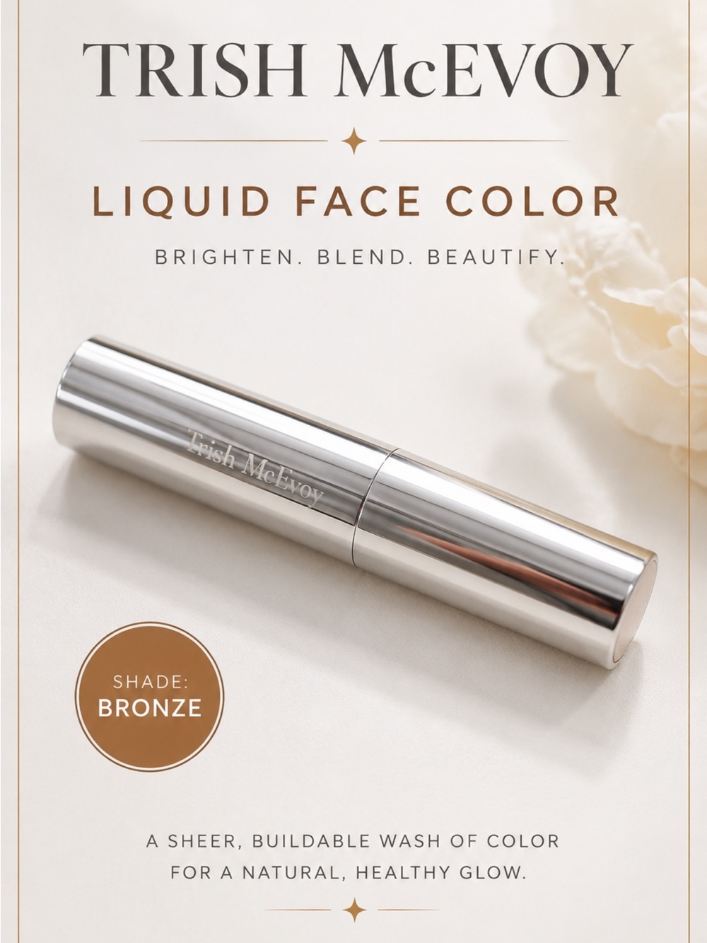 Trish McEvoy Liquid Face Color — Bronze Tone